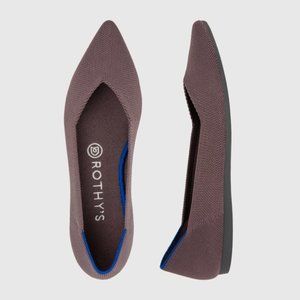 Rothys Pointed Flats - Mink - 6 - Lightly Used